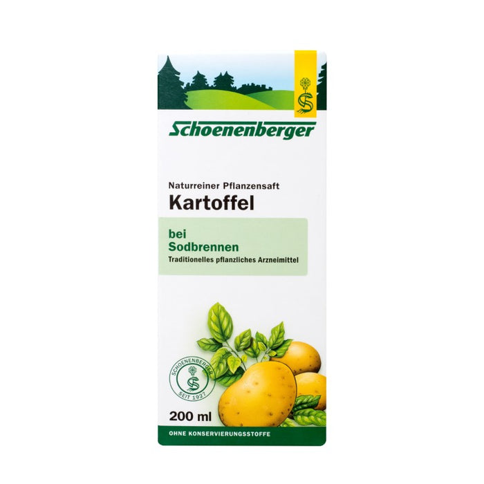 Schoenenberger Naturreiner Pflanzensaft Kartoffel, 200 ml Solution