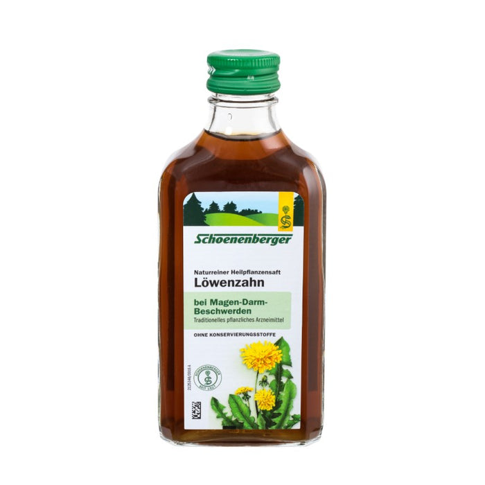 Schoenenberger Löwenzahn naturreiner Heilpflanzensaft, 200 ml Solution