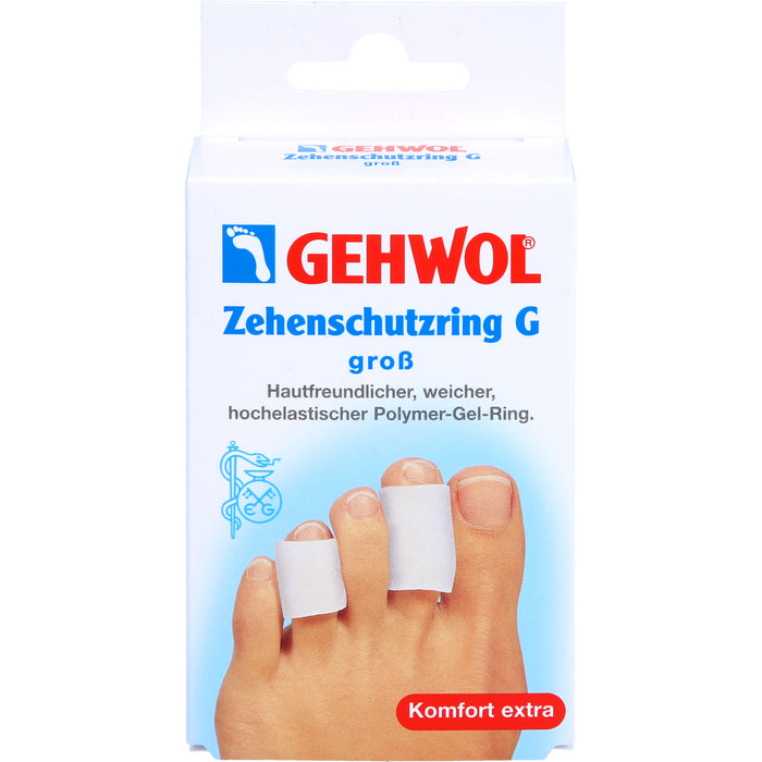 GEHWOL Polymer-Gel Zehenschutzring G groß, 2 St