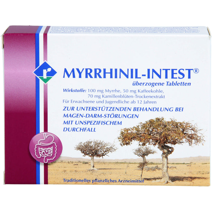 MYRRHINIL-INTEST überzogene Tabletten, 50 pcs. Tablets