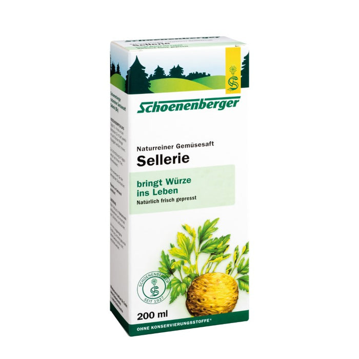 Schoenenberger Naturreiner Gemüsesaft Sellerie, 200 ml Lösung