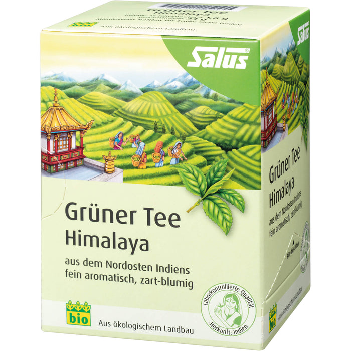 Grüner Tee Himalaya bio Salus, 15 St FBE