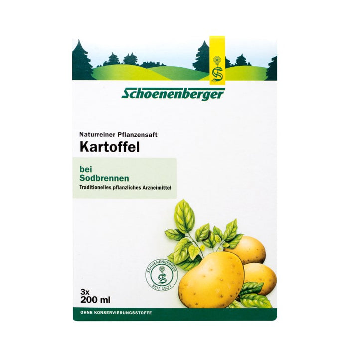 Schoenenberger Kartoffel naturreiner Pflanzensaft, 600 ml Solution