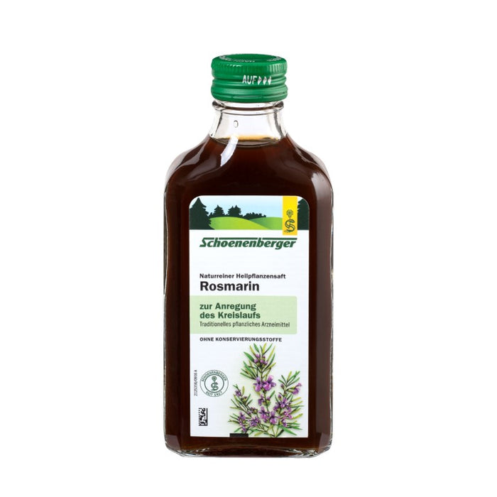 Schoenenberger Naturreiner Heilpflanzensaft Rosmarin, 200 ml Lösung