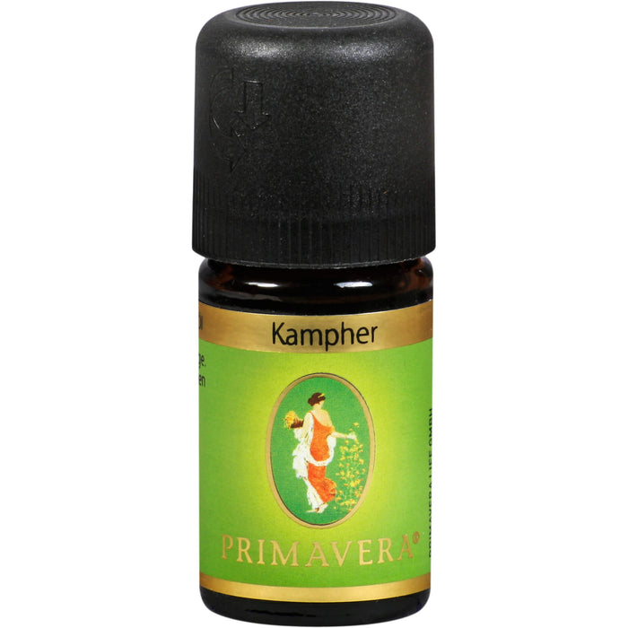 PRIMAVERA Kampher bio 100% naturreines Ätherisches Öl, 5 ml Etheric oil