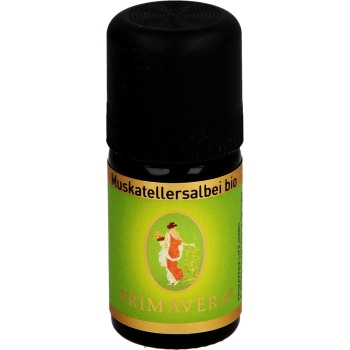 PRIMAVERA Muskatellersalbei BIO 100% naturreines Ätherisches Öl, 5 ml Etheric oil