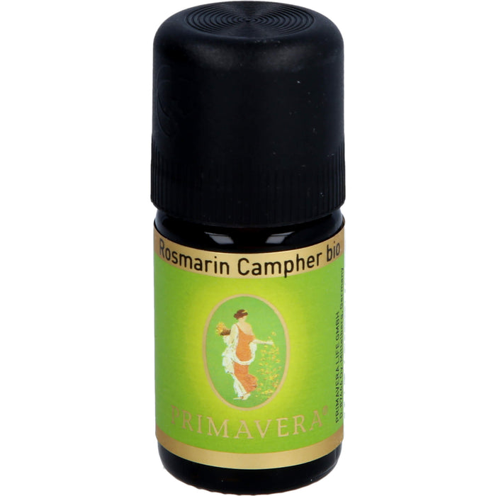 PRIMAVERA Rosmarin Campher bio naturreines ätherisches Öl, 5 ml Etheric oil