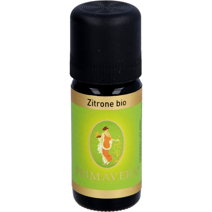 PRIMAVERA Zitrone bio 100% naturreines Ätherisches Öl, 10 ml Huile éthérique