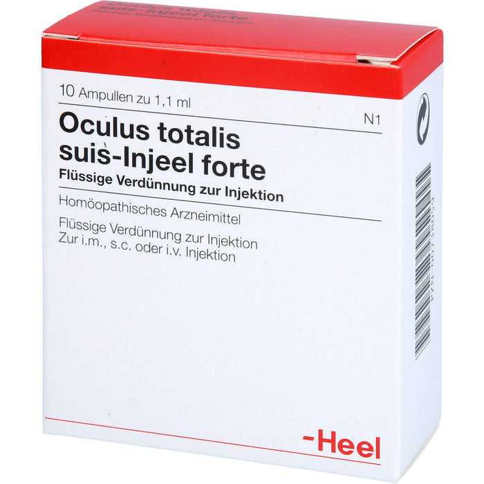 Oculus totalis suis-Injeel forte Ampullen, 10 pcs. Ampoules