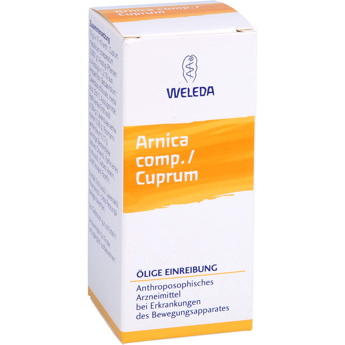 WELEDA Arnica comp. / Cuprum ölige Einreibung, 50 ml Liniment