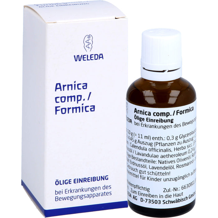 Arnica comp./Formica, Ölige Einreibung, Weleda, 50 ml EIN