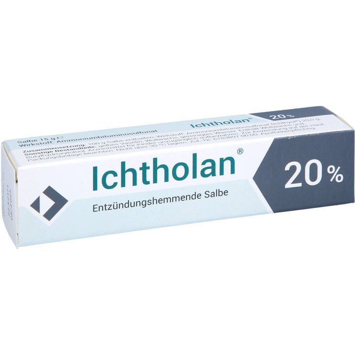 ICHTHOLAN 20 % entzündungshemmende Salbe, 15 g Salbe