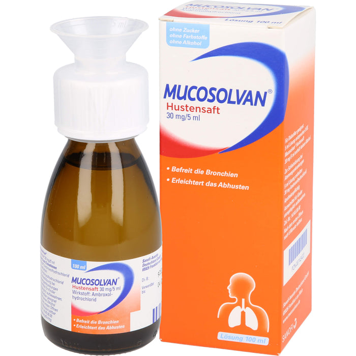 Mucosolvan Hustensaft, 100 ml Solution