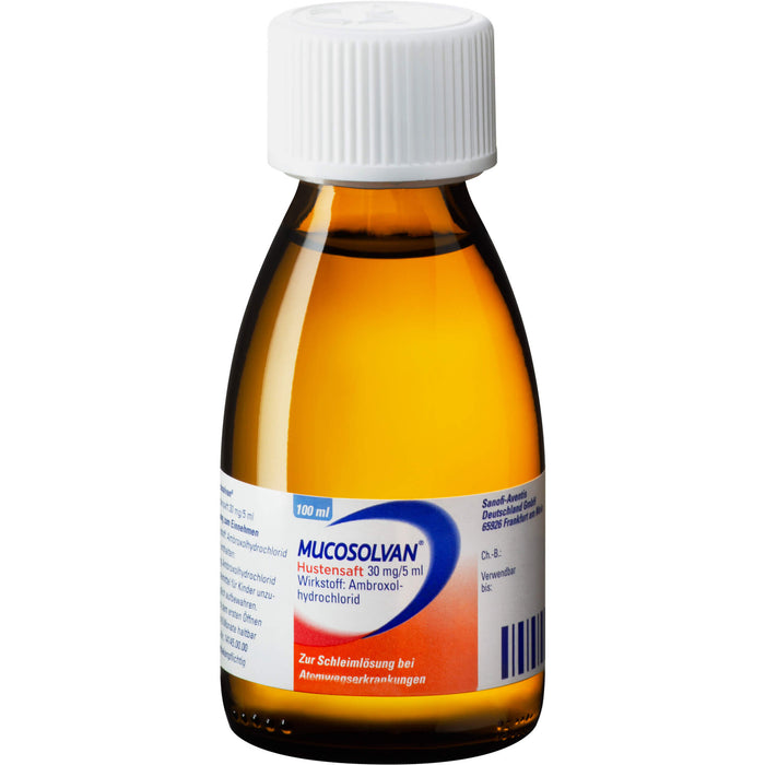 Mucosolvan Hustensaft, 100 ml Lösung