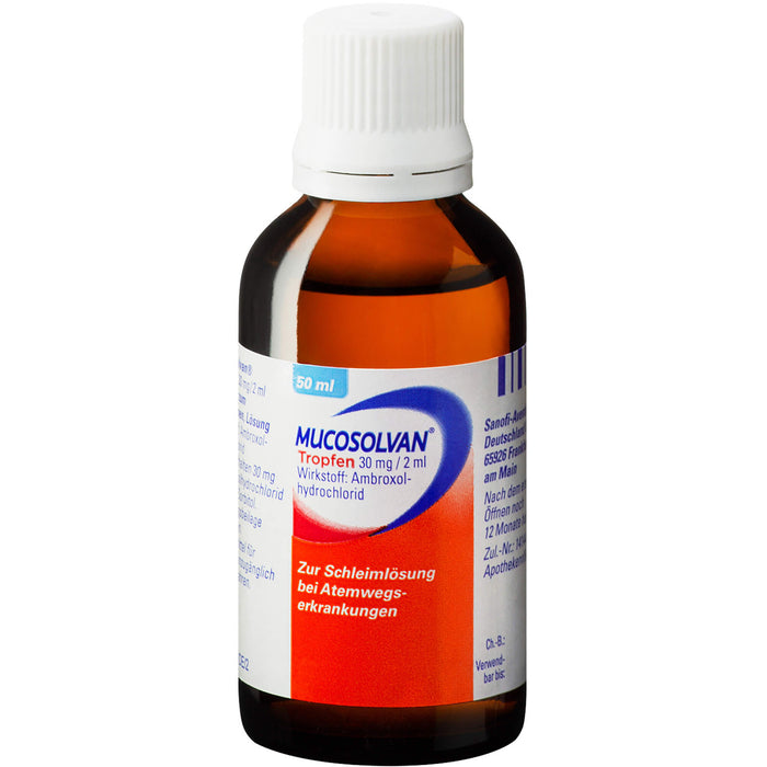 Mucosolvan Tropfen, 50 ml Solution