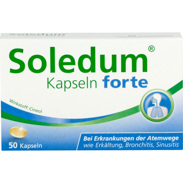 Soledum Kapseln forte, 50 pcs. Capsules