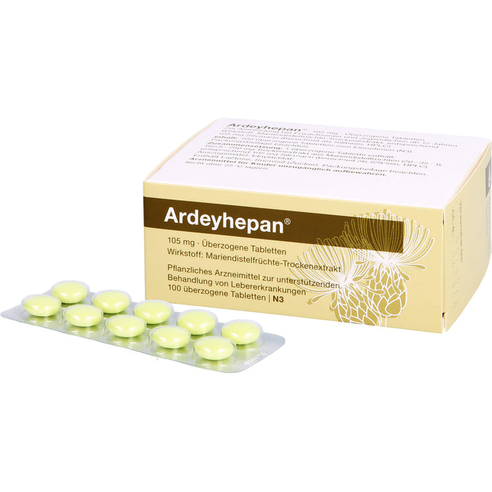 Ardeyhepan Tabletten Lebertherapeutikum, 100 pc Tablettes