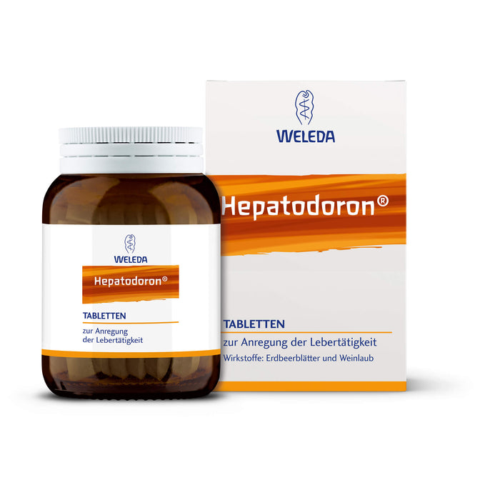 WELEDA Hepatodoron zur Anregung der Lebertätigkeit Tabletten, 200 pc Tablettes