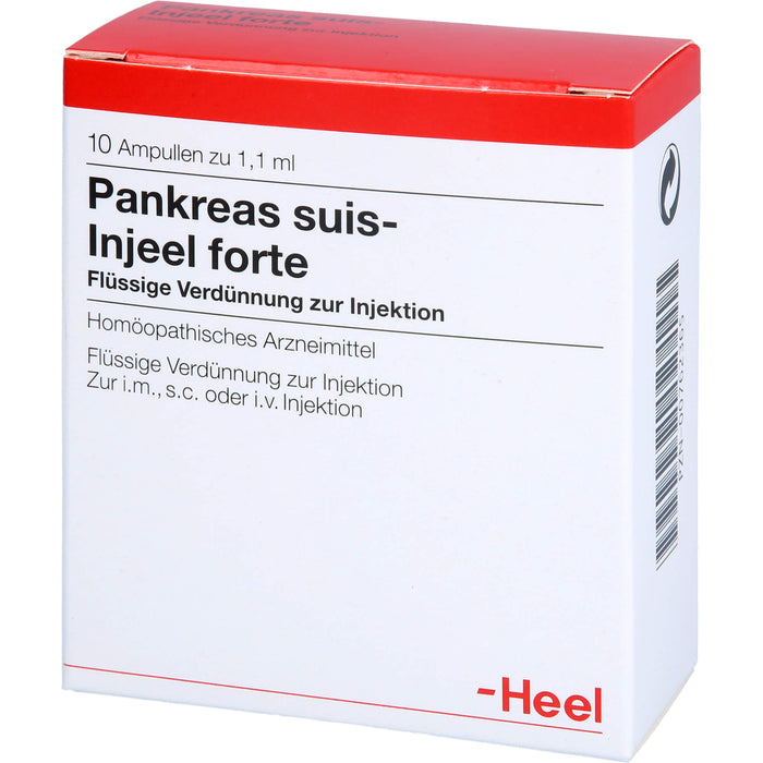 Pankreas suis-Injeel forte Ampullen, 10 pcs. Ampoules