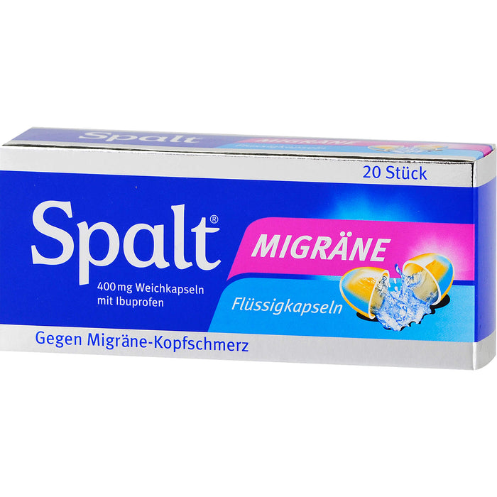 Spalt Migräne Flüssigkapseln, 20 pc Capsules