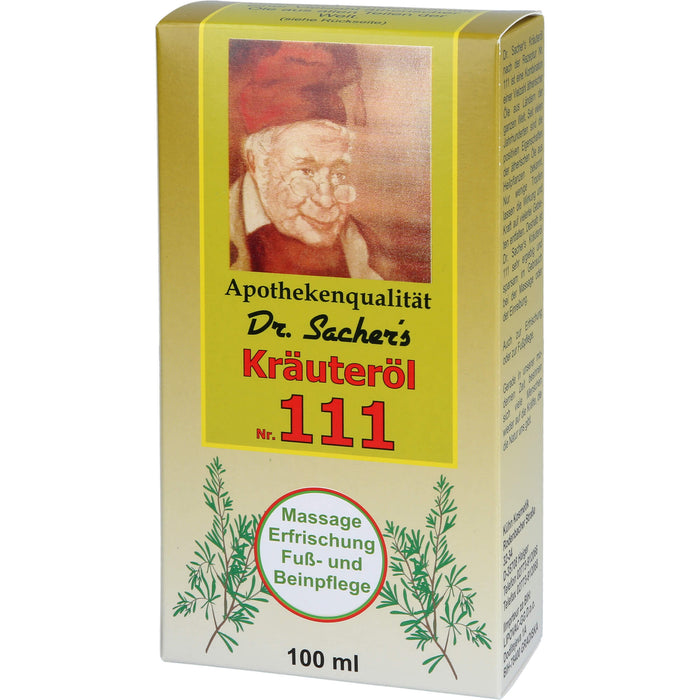 Dr. Sacher´s Kräuteröl Nr. 111 Ölmischung, 100 ml Lösung