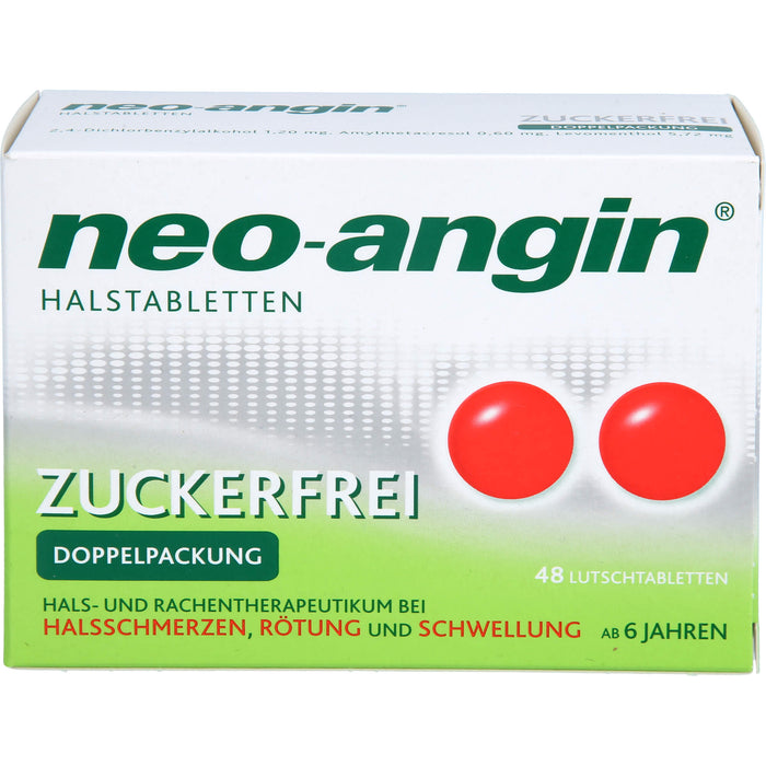 neo-angin Halstabletten zuckerfrei, 48 pcs. Tablets