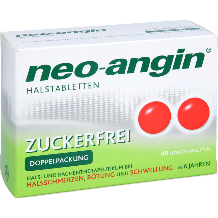 neo-angin Halstabletten zuckerfrei, 48 pcs. Tablets