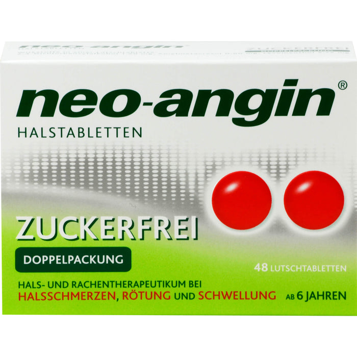 neo-angin Halstabletten zuckerfrei, 48 pcs. Tablets