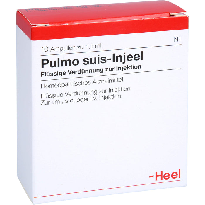 Pulmo suis-Injeel Inj.-Lsg., 10 St. Ampullen