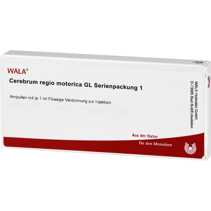 WALA Cerebrum, regio motorica GI Serienpackung I Ampullen, 10 St. Ampullen