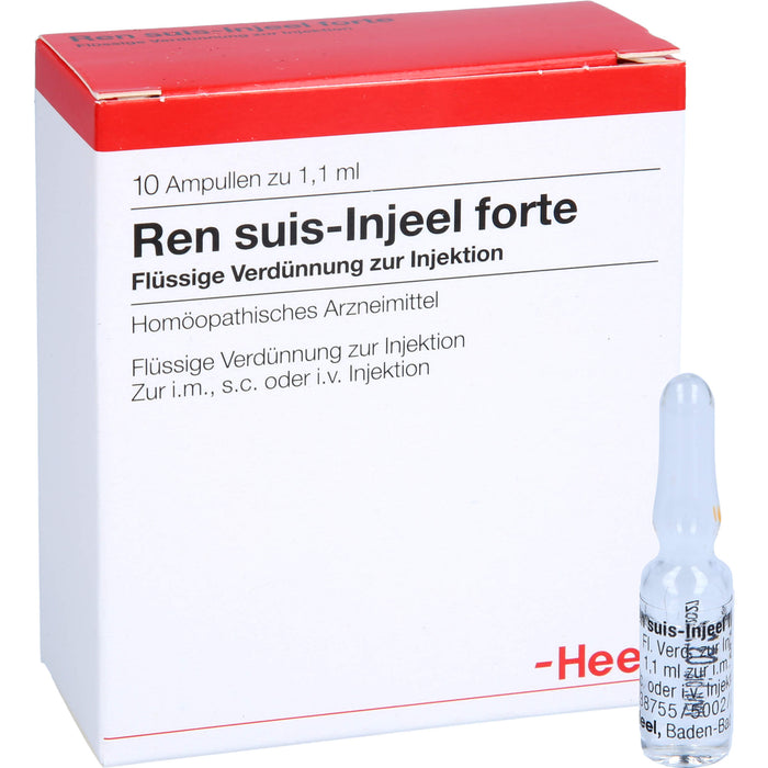 Ren suis-Injeel forte Ampullen, 10 pcs. Ampoules