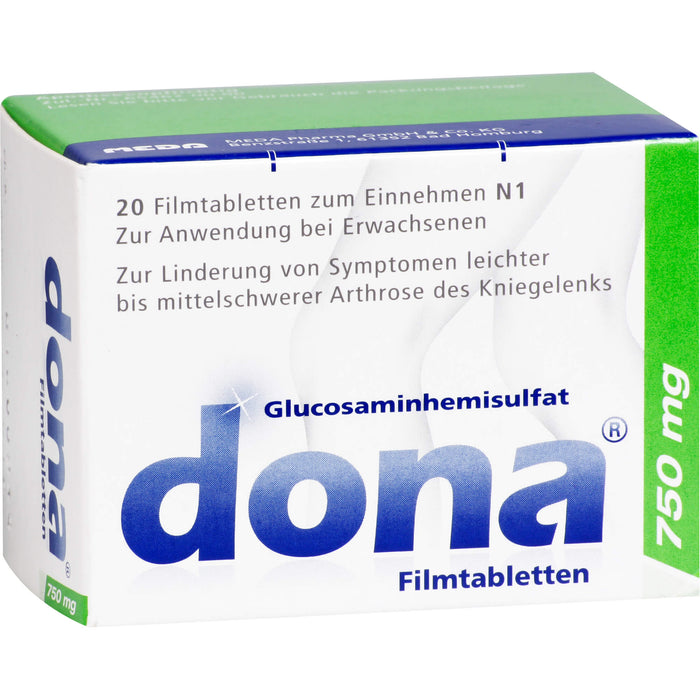 dona 750 mg Filmtabletten, 20 St. Tabletten