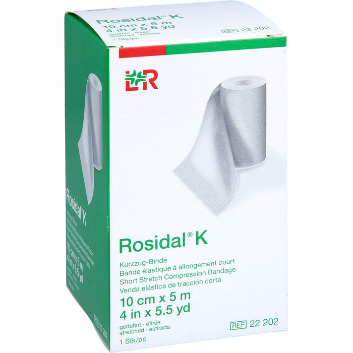 Rosidal K Kurzzugbinde 10 cm x 5 m, 1 St. Binde