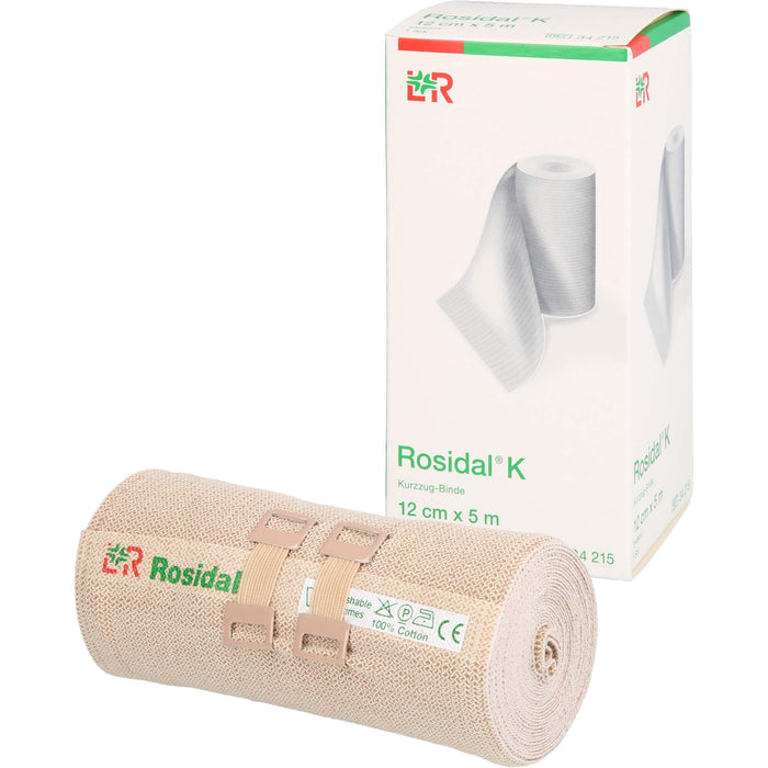 Rosidal K 12 cm x 5 m Kurzzug-Binde, 1 pcs. Bandage