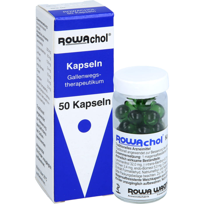 ROWAchol Kapseln Gallenwegstherapeutikum, 50 pc Capsules