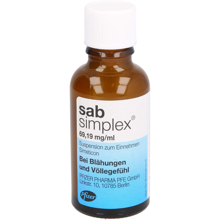 sab simplex Suspension bei Blähungen und Völlegefühl, 30 ml Lösung