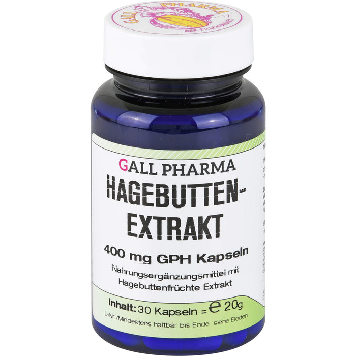 GALL PHARMA Hagebuttenextrakt 400 mg GPH Kapseln, 30 pcs. Capsules