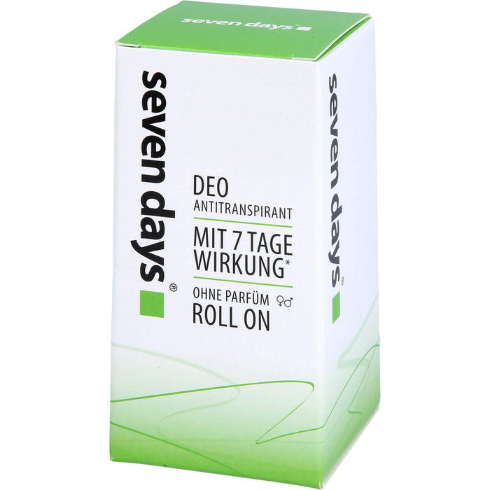 seven days Antitranspirant Deo Roller, 50 ml Roll-On