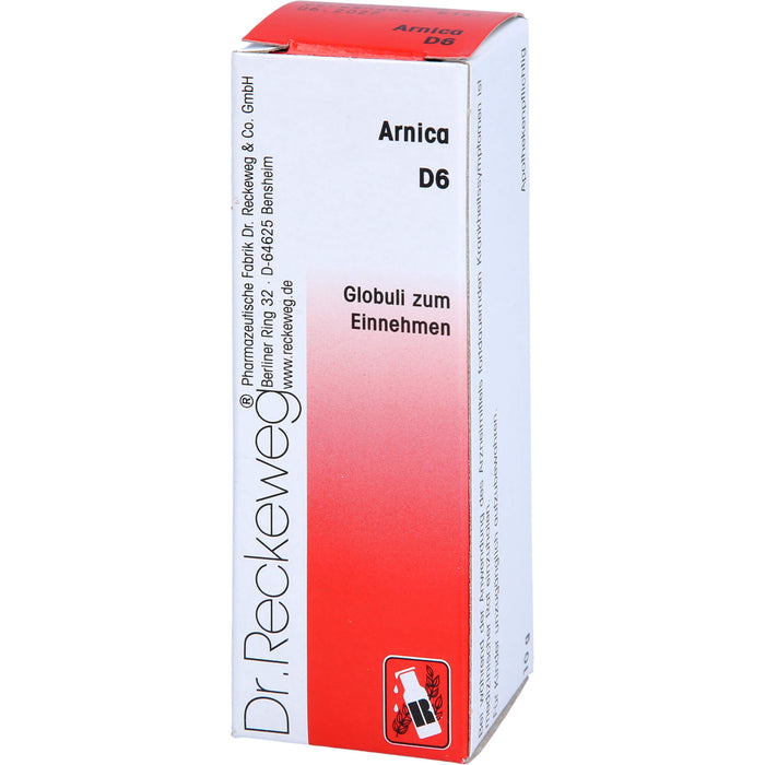 DR. RECKEWEG & CO Arnica D 6 Globuli, 10 g Globules