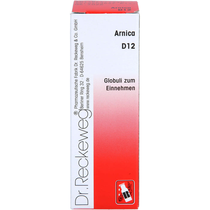 Dr.RECKEWEG & CO Arnica D 12 Globuli, 10 g Globules