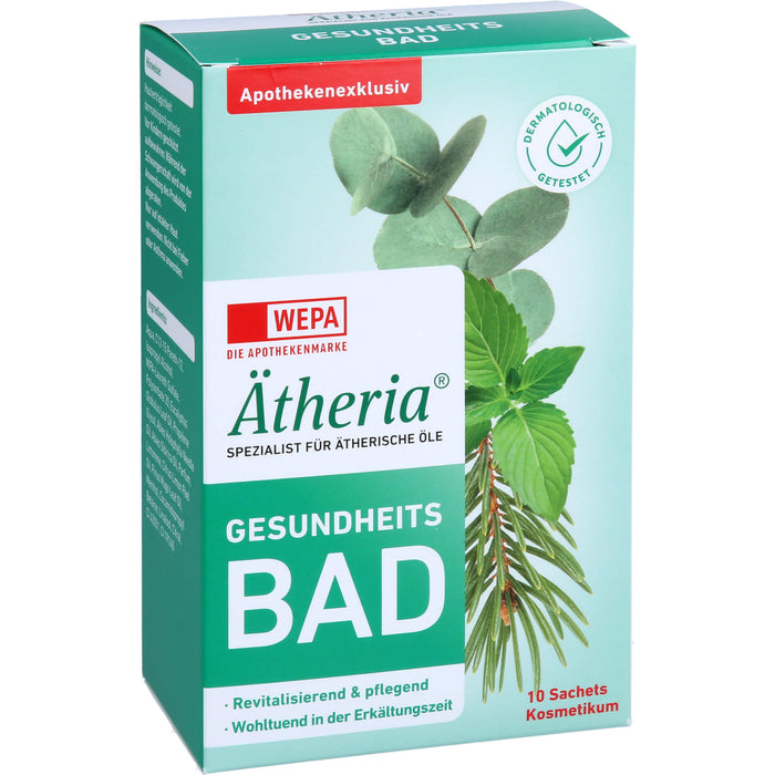 Ätheria Gesundheitsbad Badezusatz bei Erkältungen, 200 ml Lösung