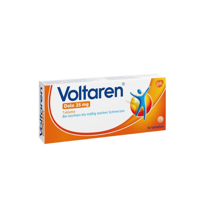 Voltaren Dolo 25 mg Tabletten, 10 pc Tablettes