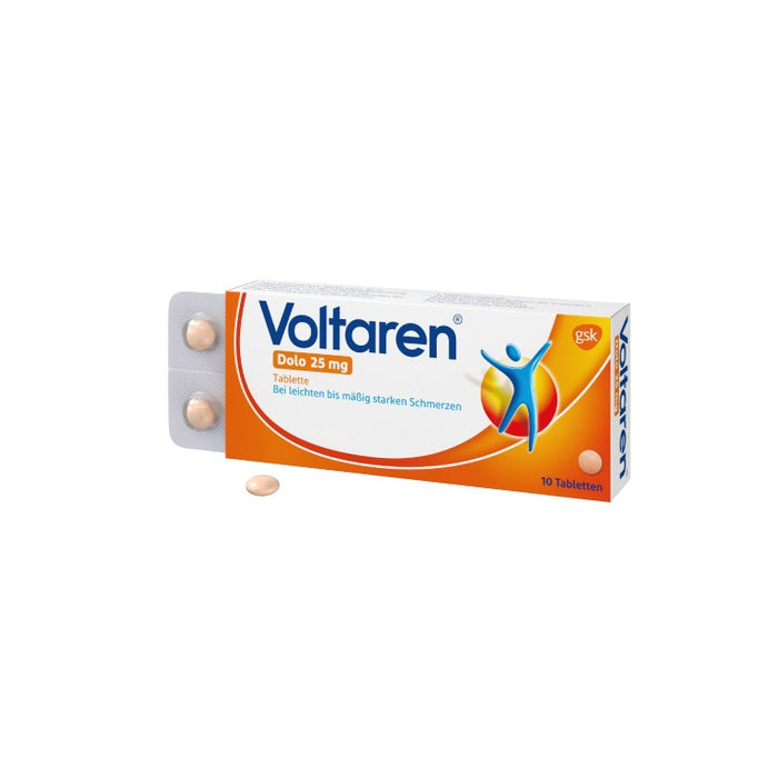 Voltaren Dolo 25 mg Tabletten, 10 St. Tabletten