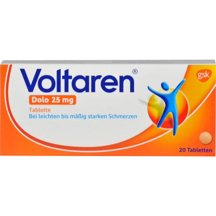 Voltaren Dolo 25 mg Tabletten, 20 St. Tabletten