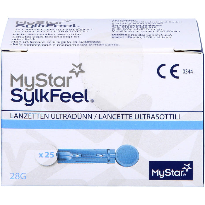 MyStar SylkFeel Lanzetten 28G, 25 St LAN