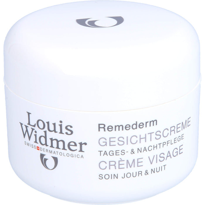 Louis Widmer Remederm Gesichtscreme Tages- und Nachtpflege, 50 ml Creme