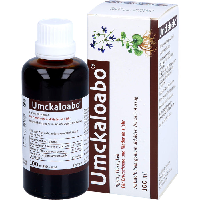 Umckaloabo Flüssigkeit, 100 ml Solution