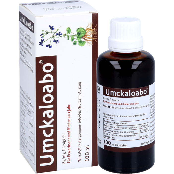 Umckaloabo Flüssigkeit, 100 ml Solution