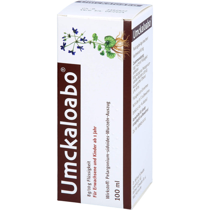 Umckaloabo Flüssigkeit, 100 ml Solution