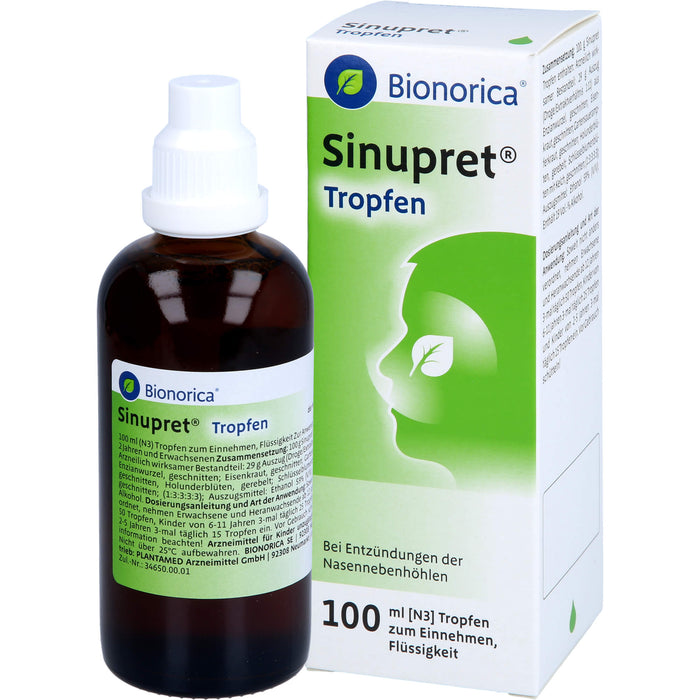 Sinupret Tropfen, 100 ml Solution